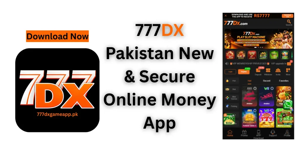 777DX The Best Money App in Pakistan